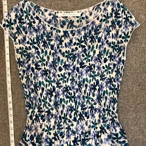 Max Studio silk floral dress